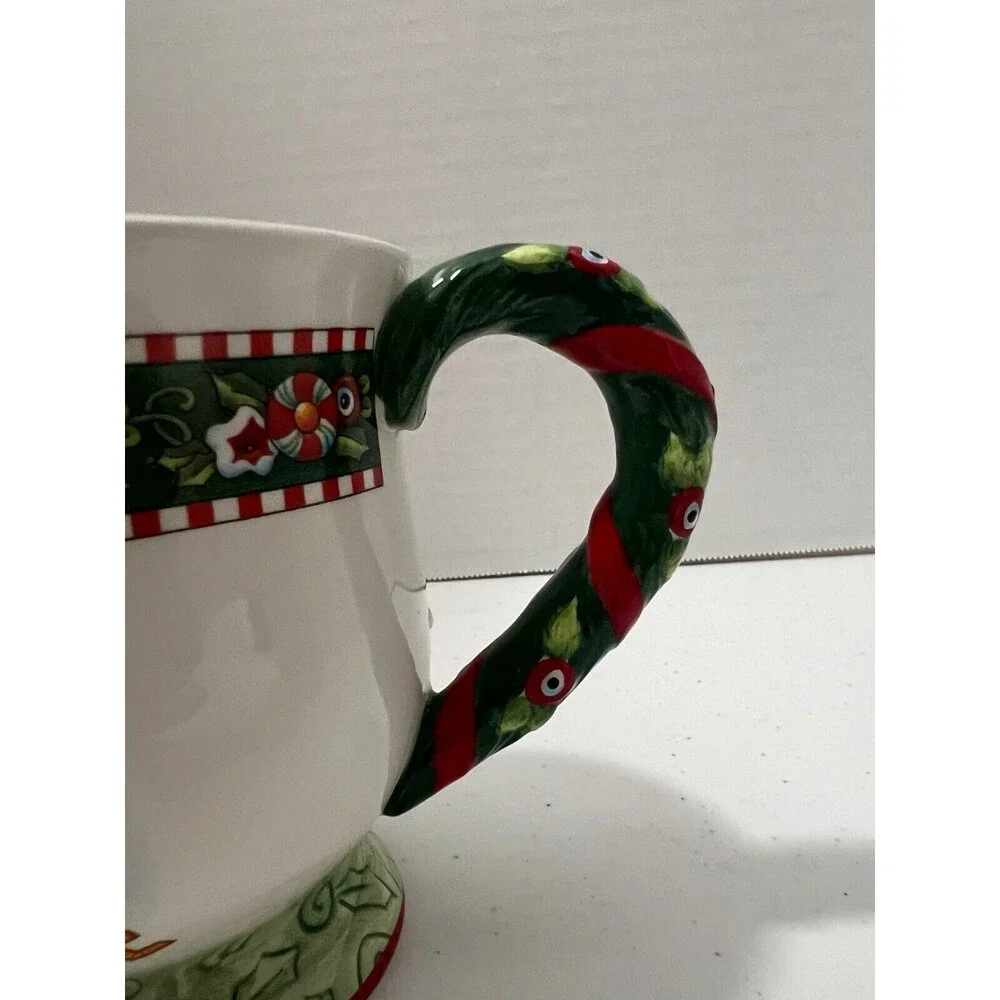 VTG Vintage 2000 Mary Engelbreit Home Sweet Home Christmas Mug